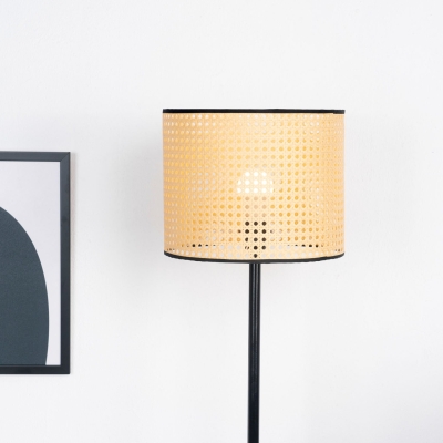 RATTAN FLOOR LAMP DIPAM