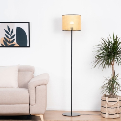 RATTAN FLOOR LAMP DIPAM