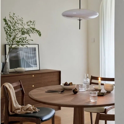 Round Dining Table Modern Wood Kitchen Table