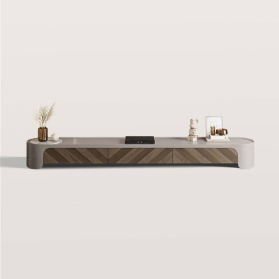 Modern TV Stand with Storage Media Console