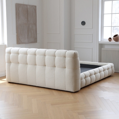 Viggo Modern Cream Bed