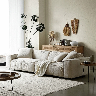 Alf Linen Fabric Sofa
