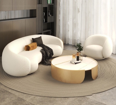 Mikkel Berber Fleece Sofa