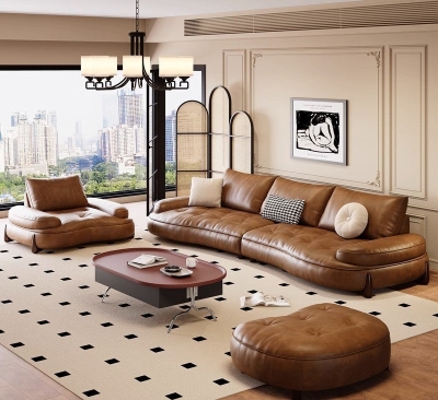 Mathias Leather Sofa