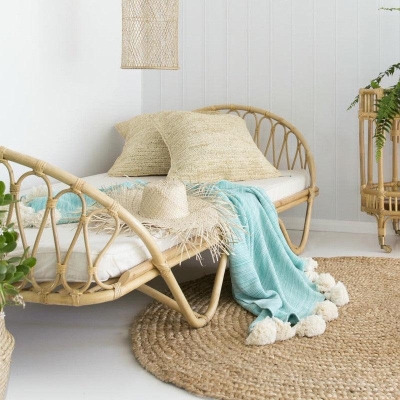 Lisbeth Rattan Bed