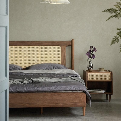 H&aring;kan Rattan Bed