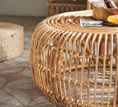 Elias Rattan Coffee Table
