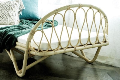 Lisbeth Rattan Bed