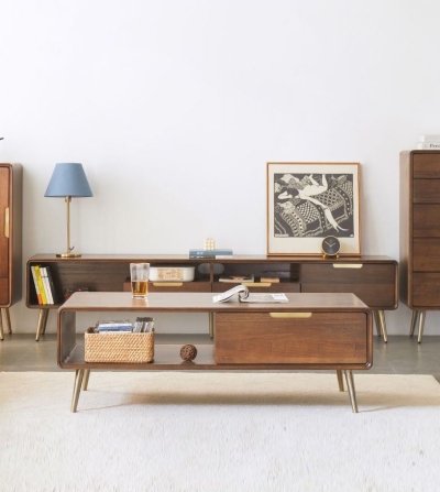 Orman Wooden Coffee Table