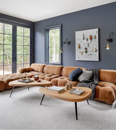 Selma Flannel Sofa