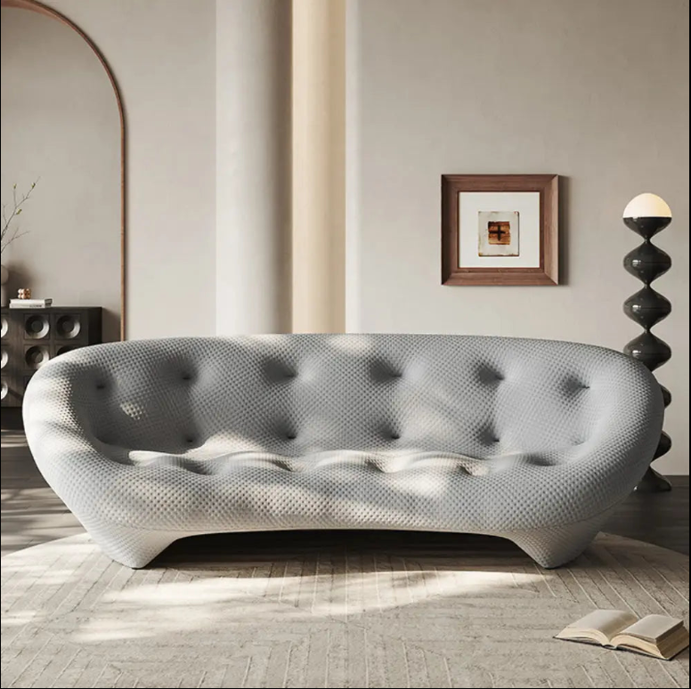 Wide Deep Seat Convertible Couches Sofa