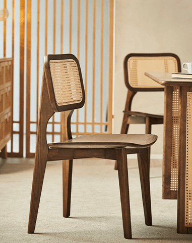 Oskar Walnut Dining Chair