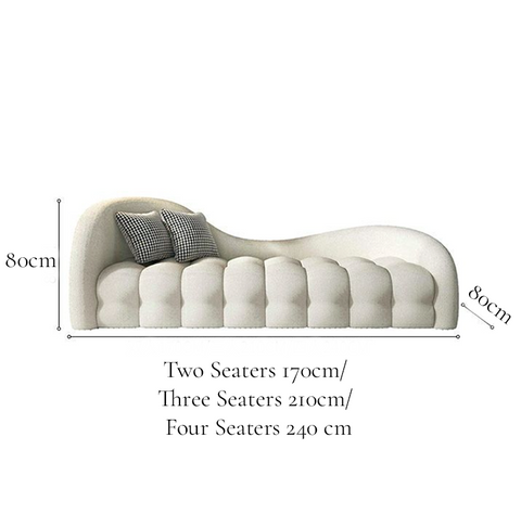 Kristian Bubble Sofa Dimensions