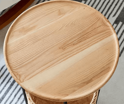 Wooden top coffee table
